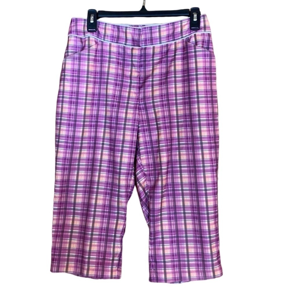 Tail plaid Bermuda golf / athletic shorts Size 8